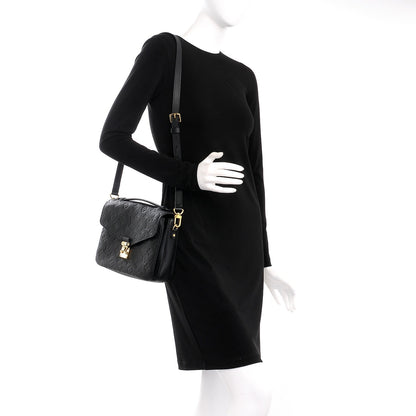 Louis Vuitton Empreinte Pochette Metis Black 2 of 8