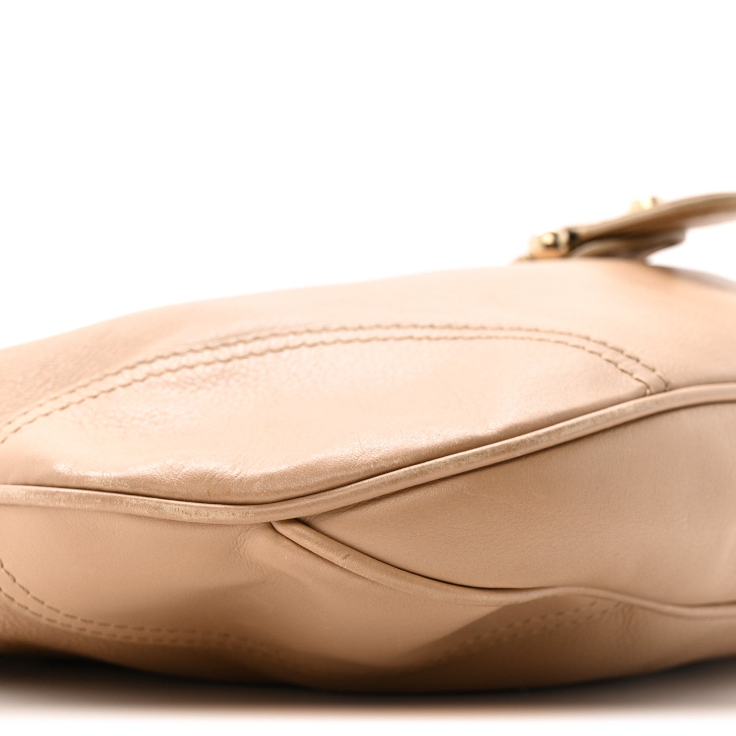 Burberry Calfskin Hillgate Hobo Beige 9 of 14