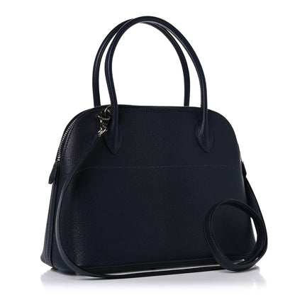 Hermes Chevre Mysore Bolide 27 Bleu Indigo 2 of 16
