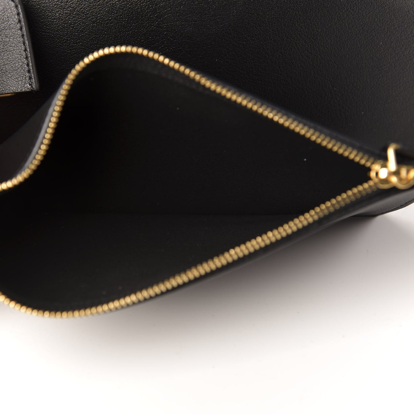 Calfskin Large Shopping Tote Black