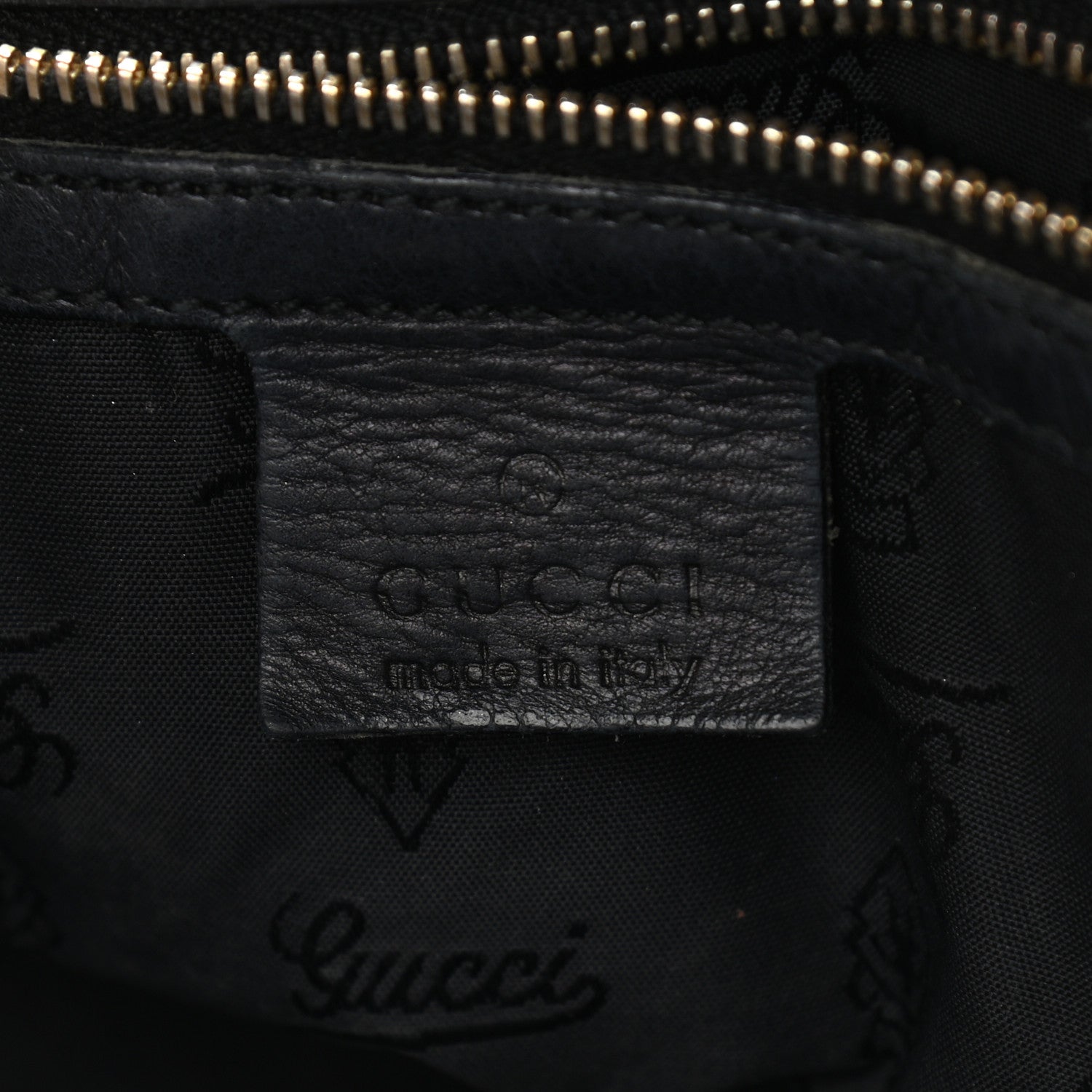 Gucci Patent Medium Hysteria Top Handle Bag Black 6 of 14