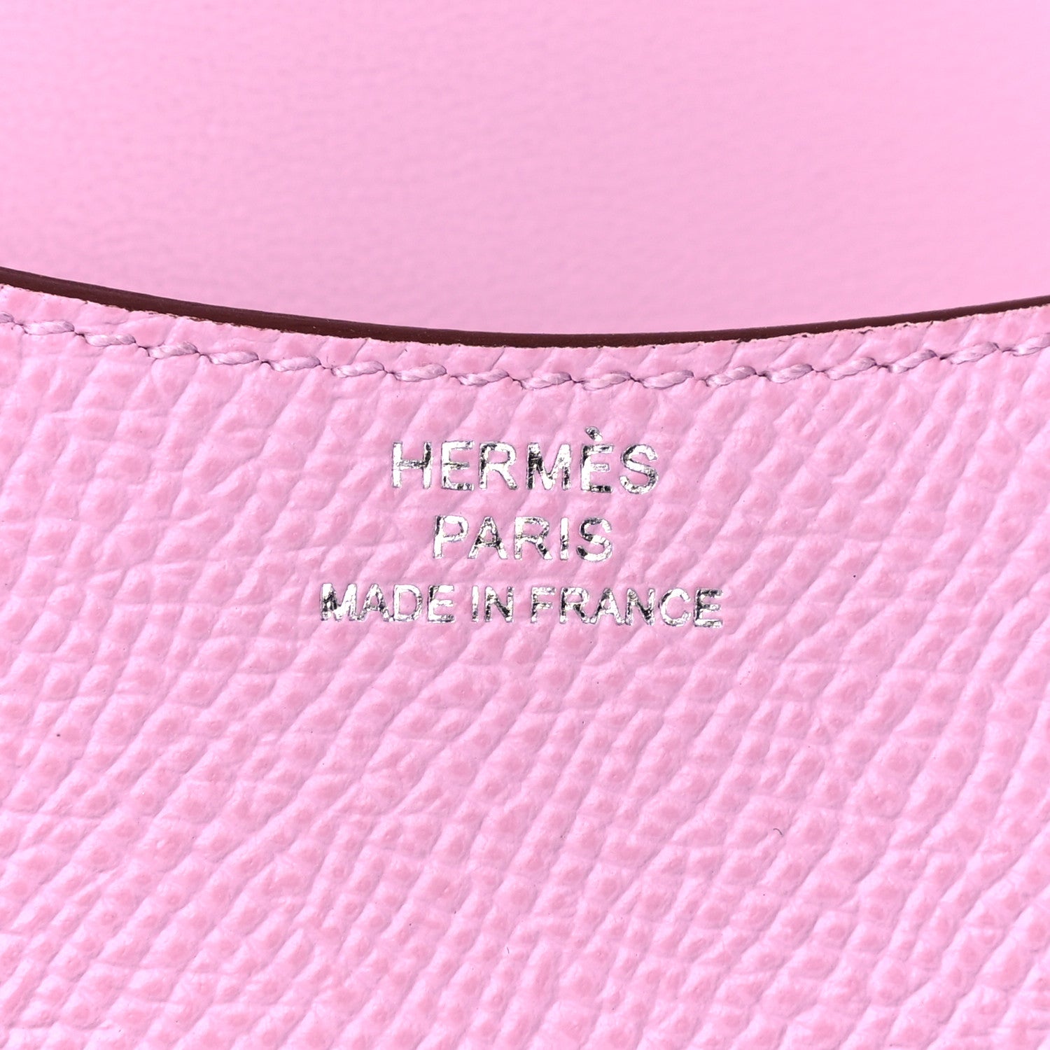 Hermes Epsom Constance Slim Wallet Mauve Sylvestre 7 of 10