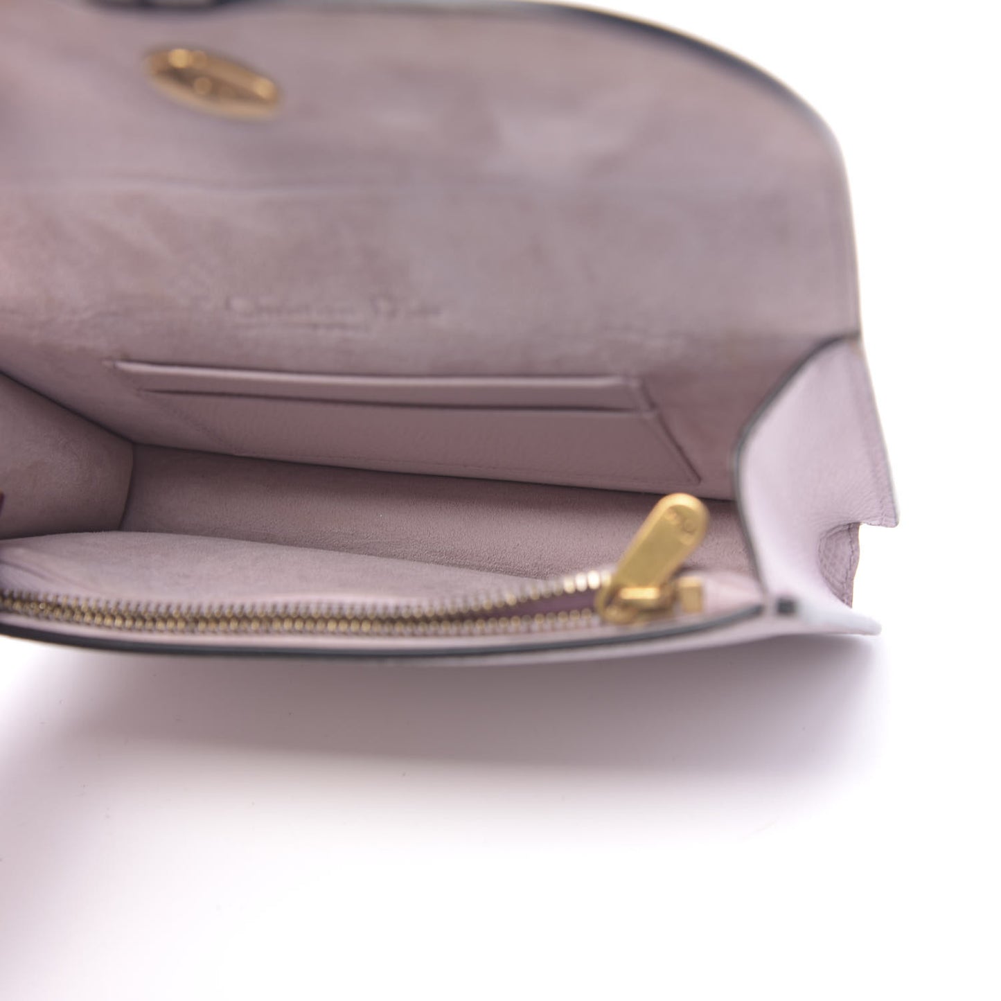 Grained Calfskin Saddle Belt Bag Light Purple