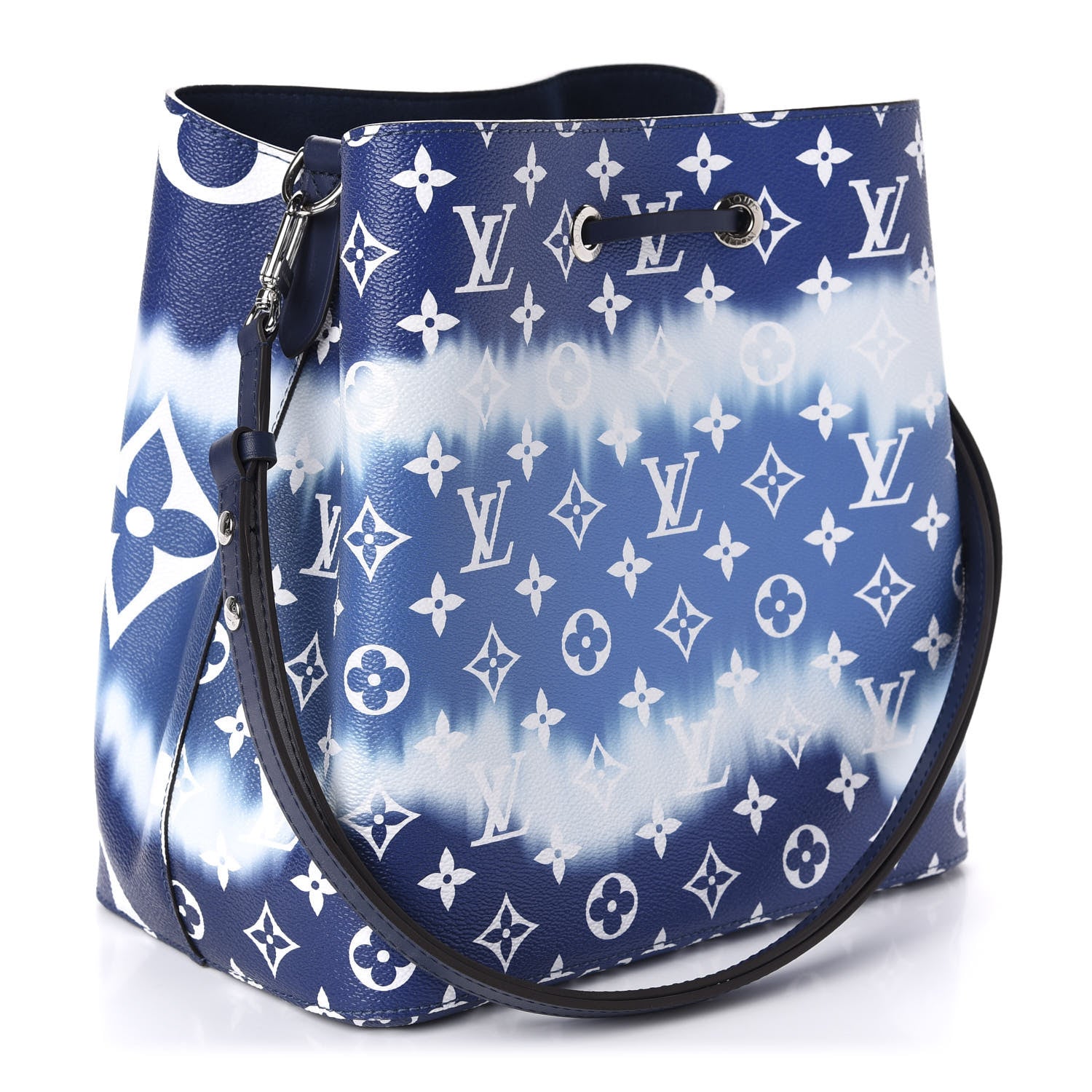 Louis Vuitton Monogram Escale Neonoe MM Blue 3 of 10