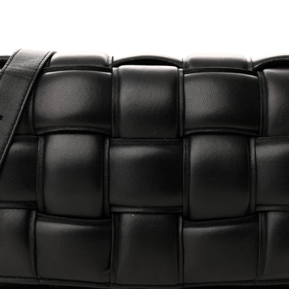 Bottega Veneta Nappa Maxi Intreccio Padded Cassette Crossbody Bag Black 7 of 10
