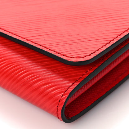 Louis Vuitton Epi Twist Wallet Coquelicot 8 of 9