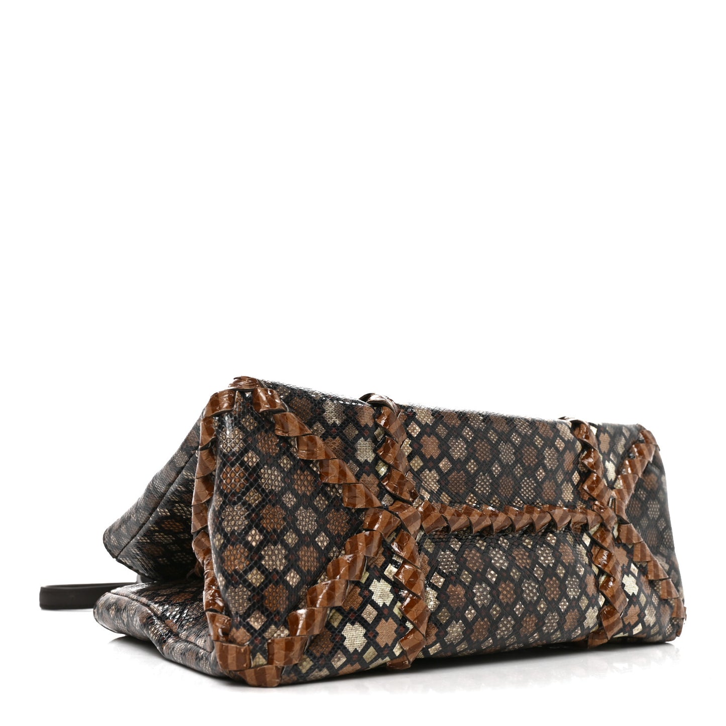 Karung Snakeskin Mini Roma Brown Multicolor