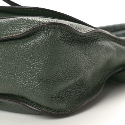 Chloe Calfskin Medium Marcie Satchel Midnight Green 10 of 11