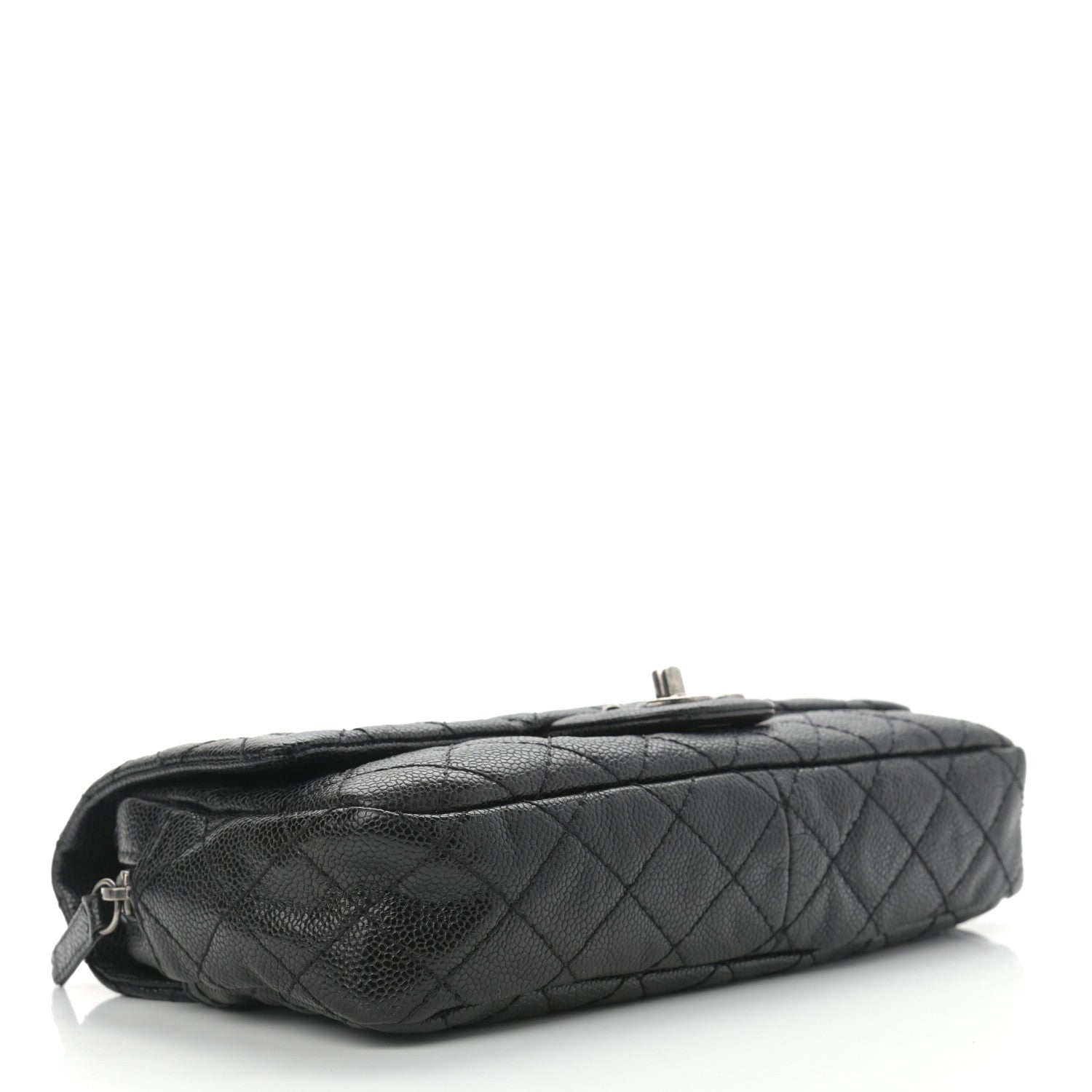 Chanel Caviar Quilted Jumbo Easy Flap Black 3 of 9