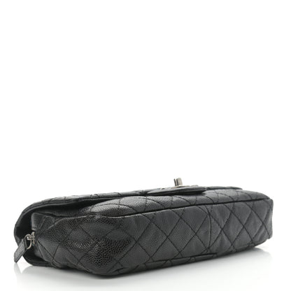 Chanel Caviar Quilted Jumbo Easy Flap Black 3 of 9