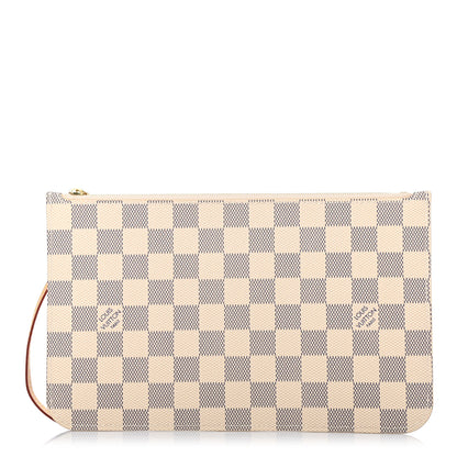 Louis Vuitton Damier Azur Neverfull MM GM Pochette 1 of 5