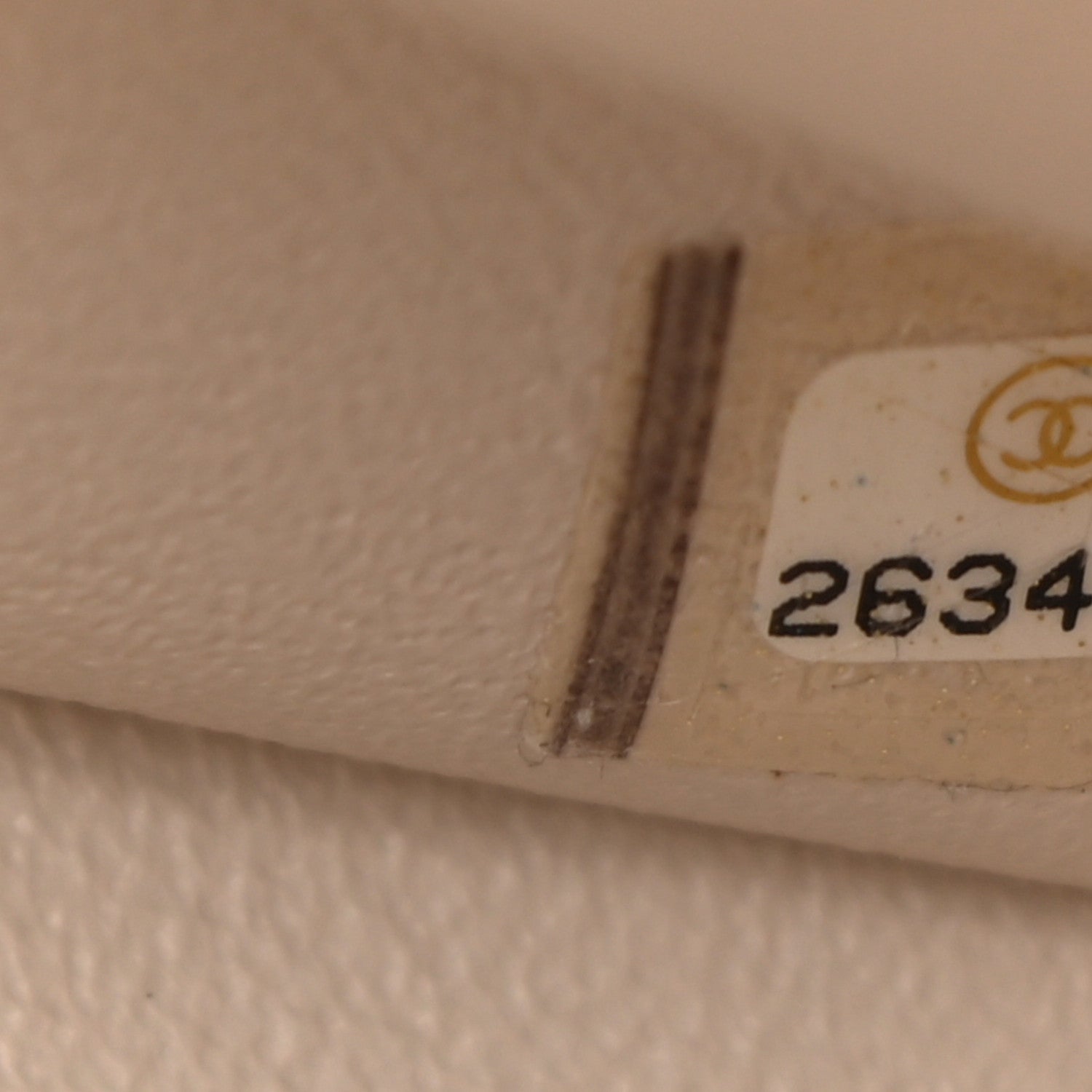 Chanel Caviar Quilted Jumbo Double Flap Ivory 7 of 8