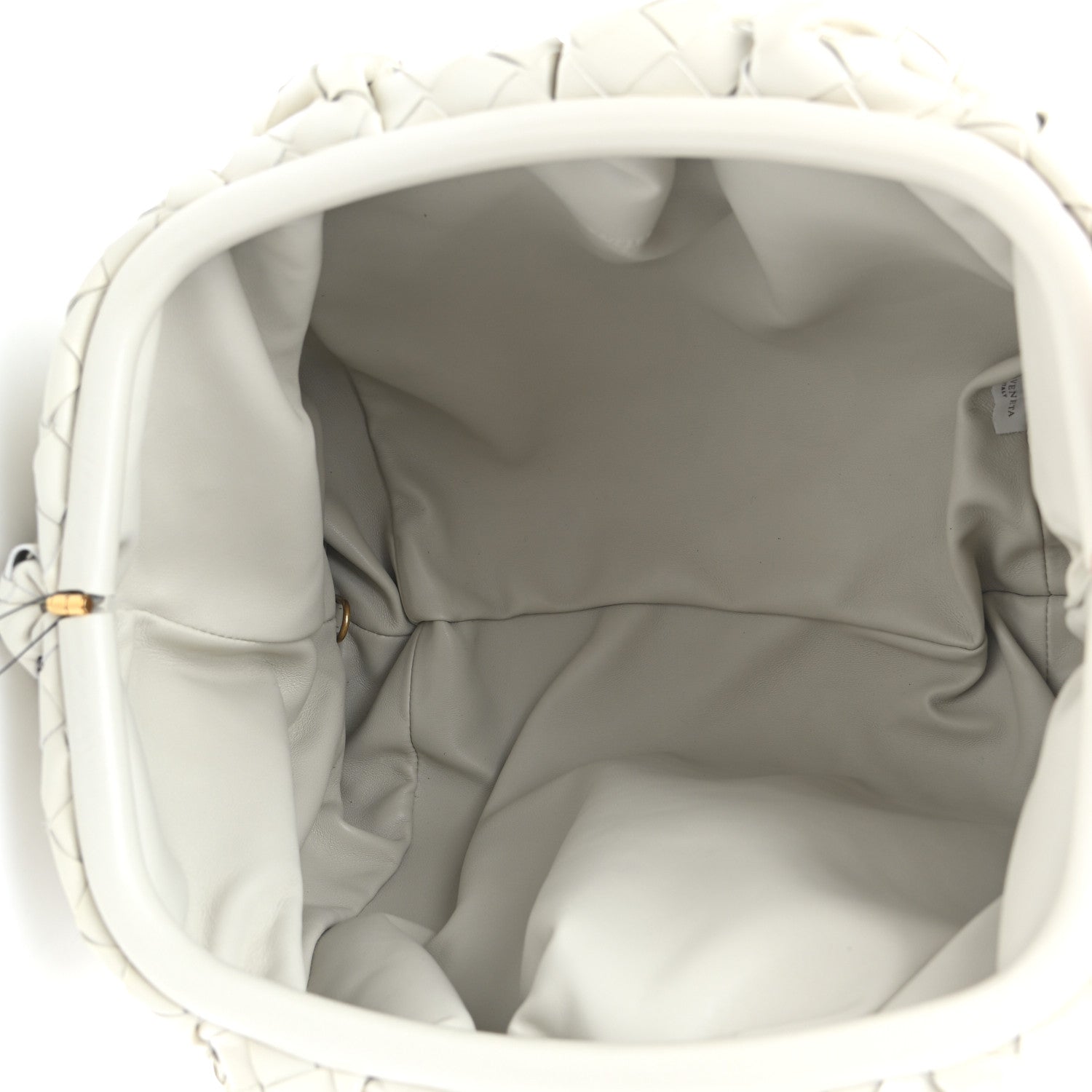 Bottega Veneta Nappa Maxi Intreccio The Pouch Oversized Clutch Plaster 5 of 7