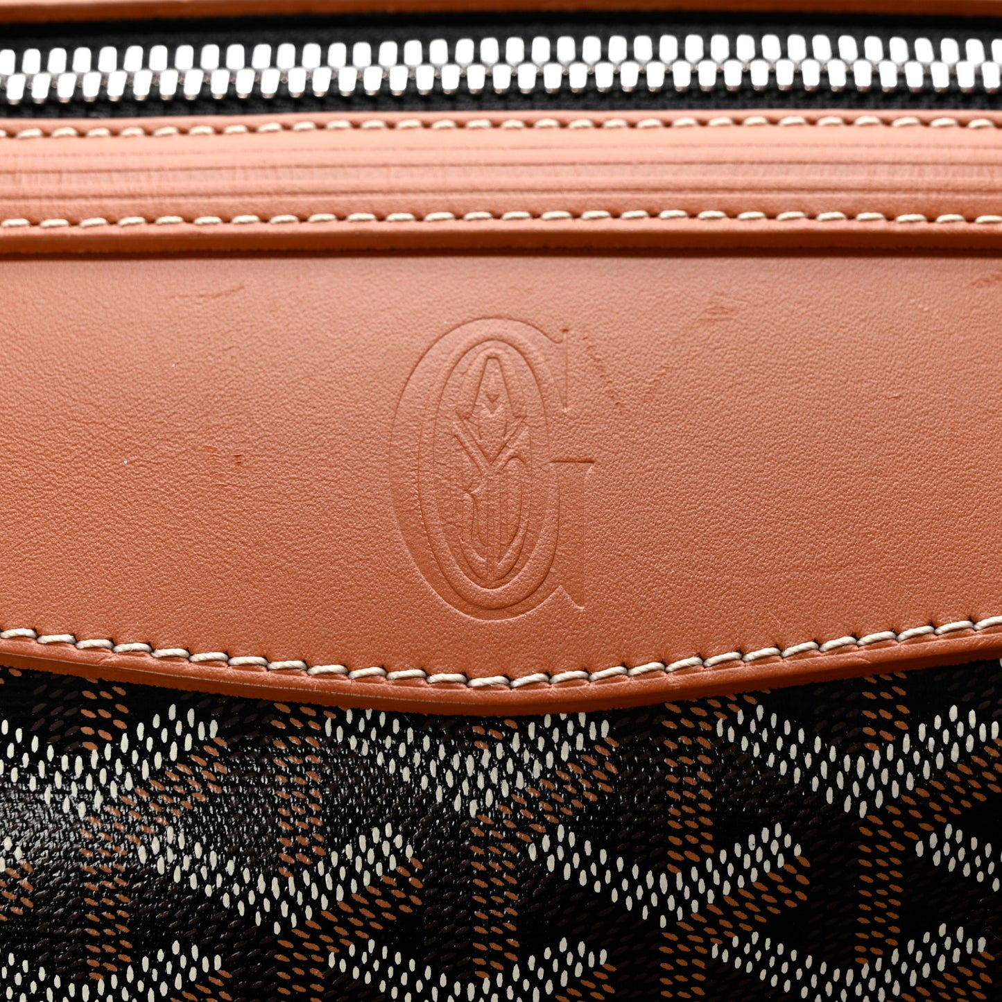 Goyardine Boeing 65 Black Gold