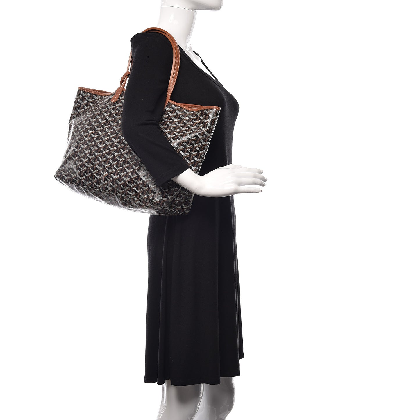Goyardine Saint Louis PM Black Gold