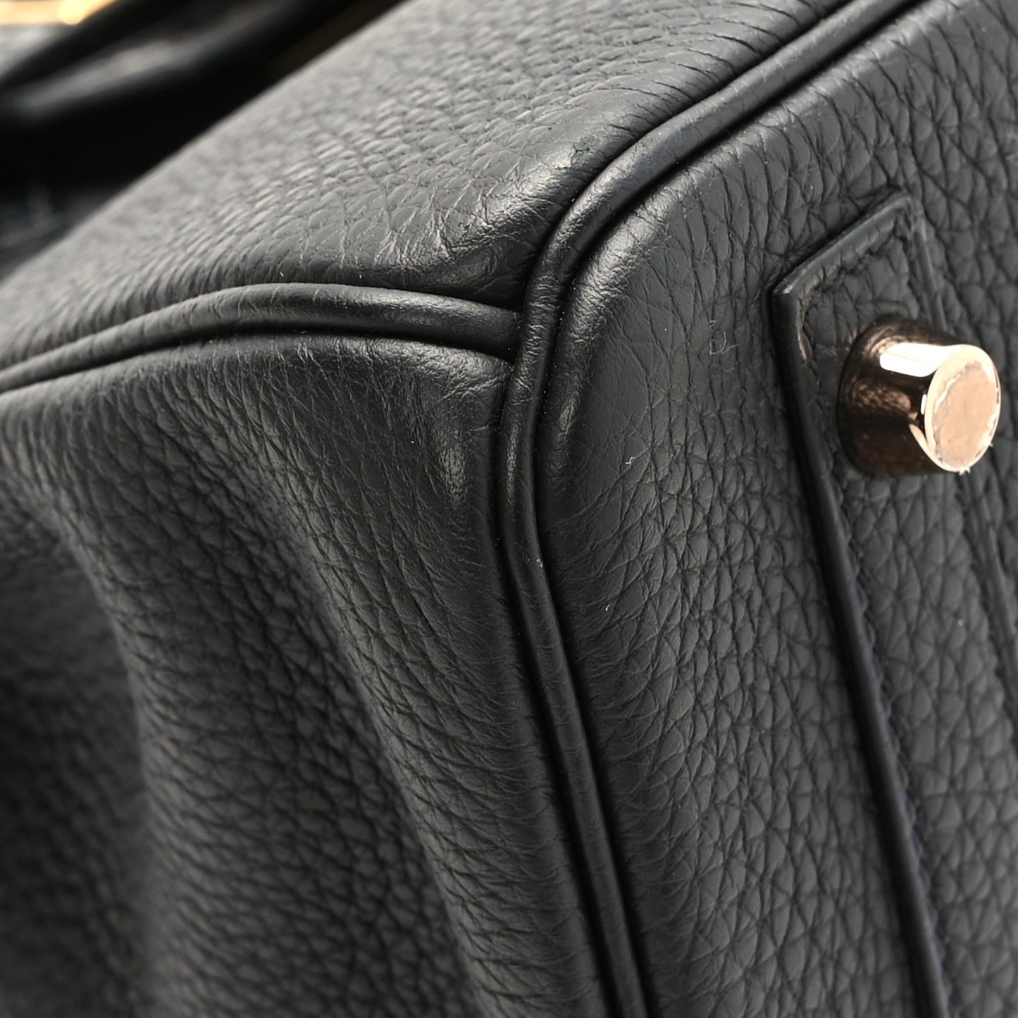 Togo Shiny Niloticus Crocodile Birkin Touch 30 Black