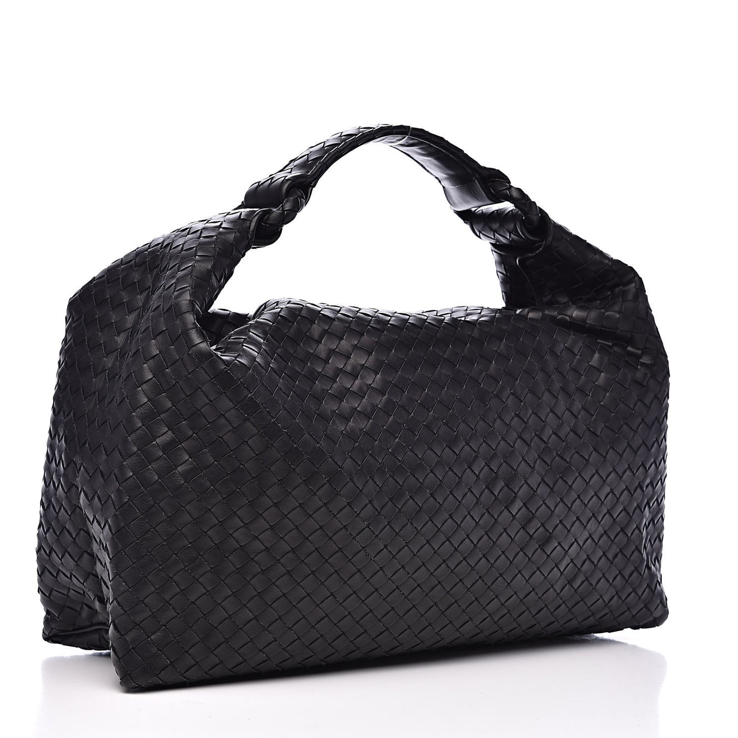 Nappa Intrecciato Sloane Hobo Black