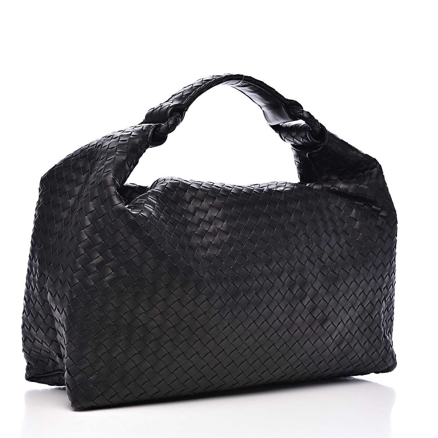 Bottega Veneta Nappa Intrecciato Sloane Hobo Black 3 of 10