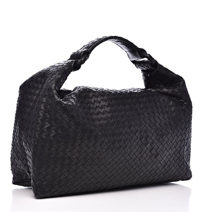 Bottega Veneta Nappa Intrecciato Sloane Hobo Black 3 of 10