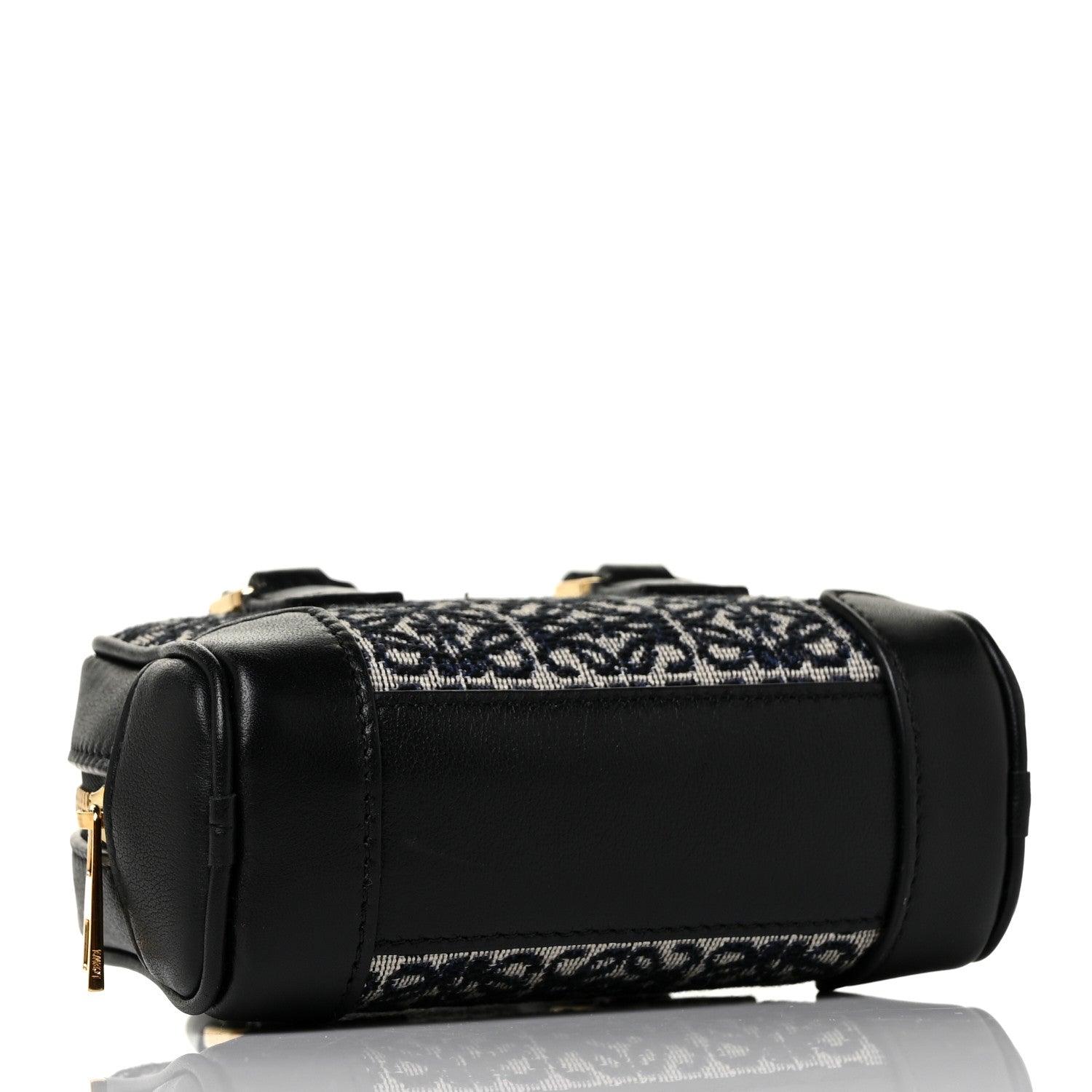 Loewe Jacquard Anagram Calfskin Amazona Nano Black Navy 3 of 7