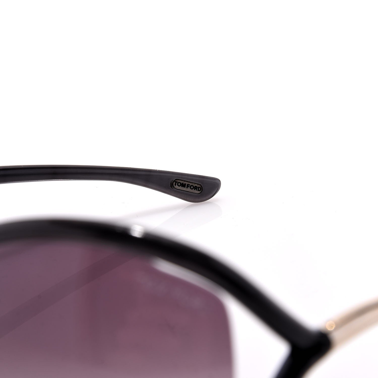 Tom Ford Acetate Whitney Crossover Sunglasses TF9 Black 5 of 7