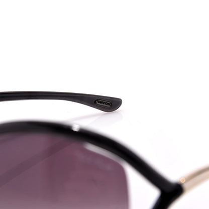 Tom Ford Acetate Whitney Crossover Sunglasses TF9 Black 5 of 7