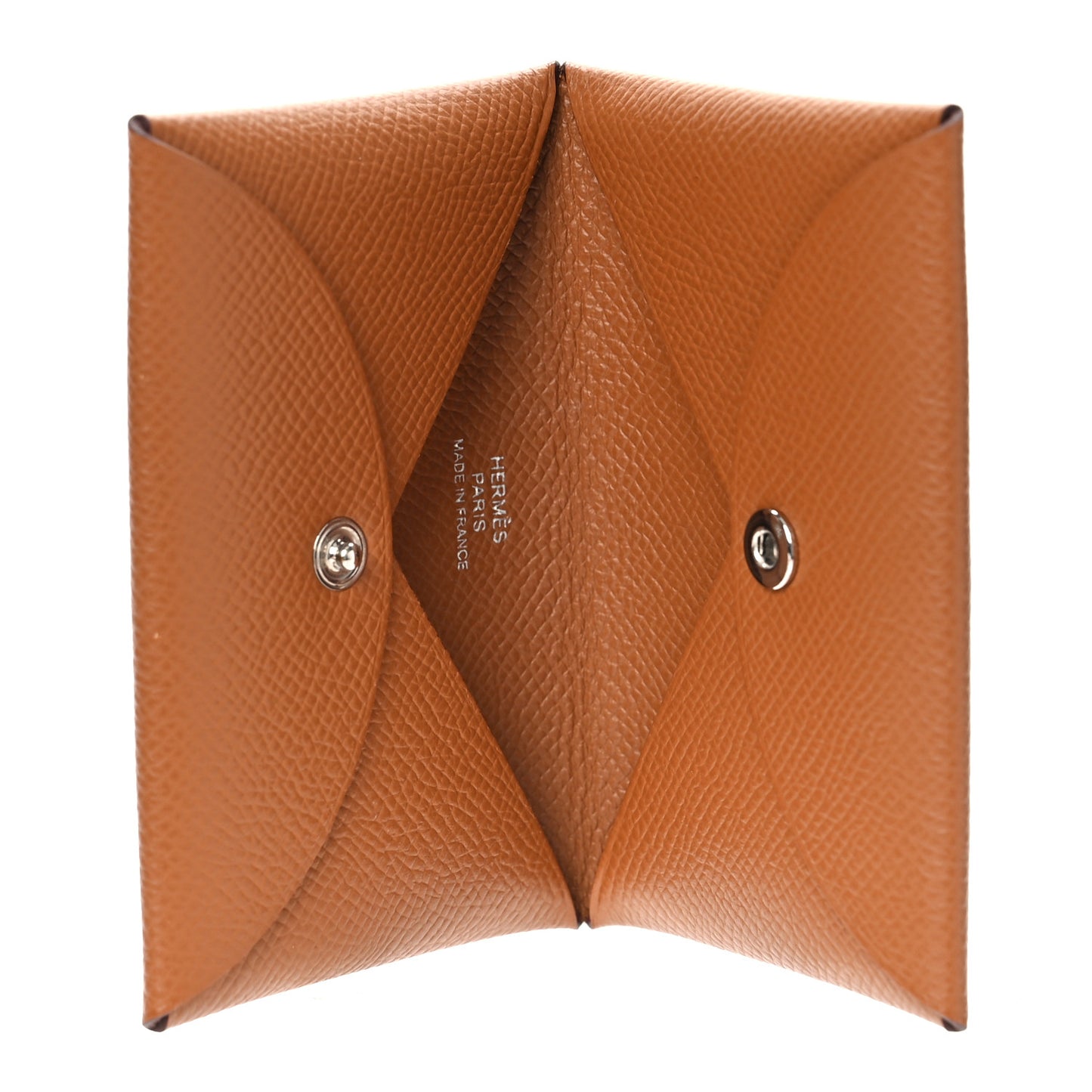 Epsom Calvi Card Case Gold