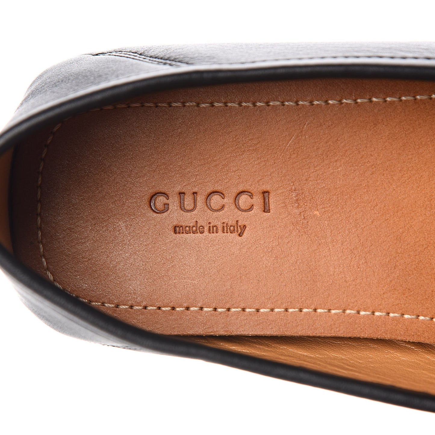 Calfskin Womens Noel Web Driver Loafers 40 Black