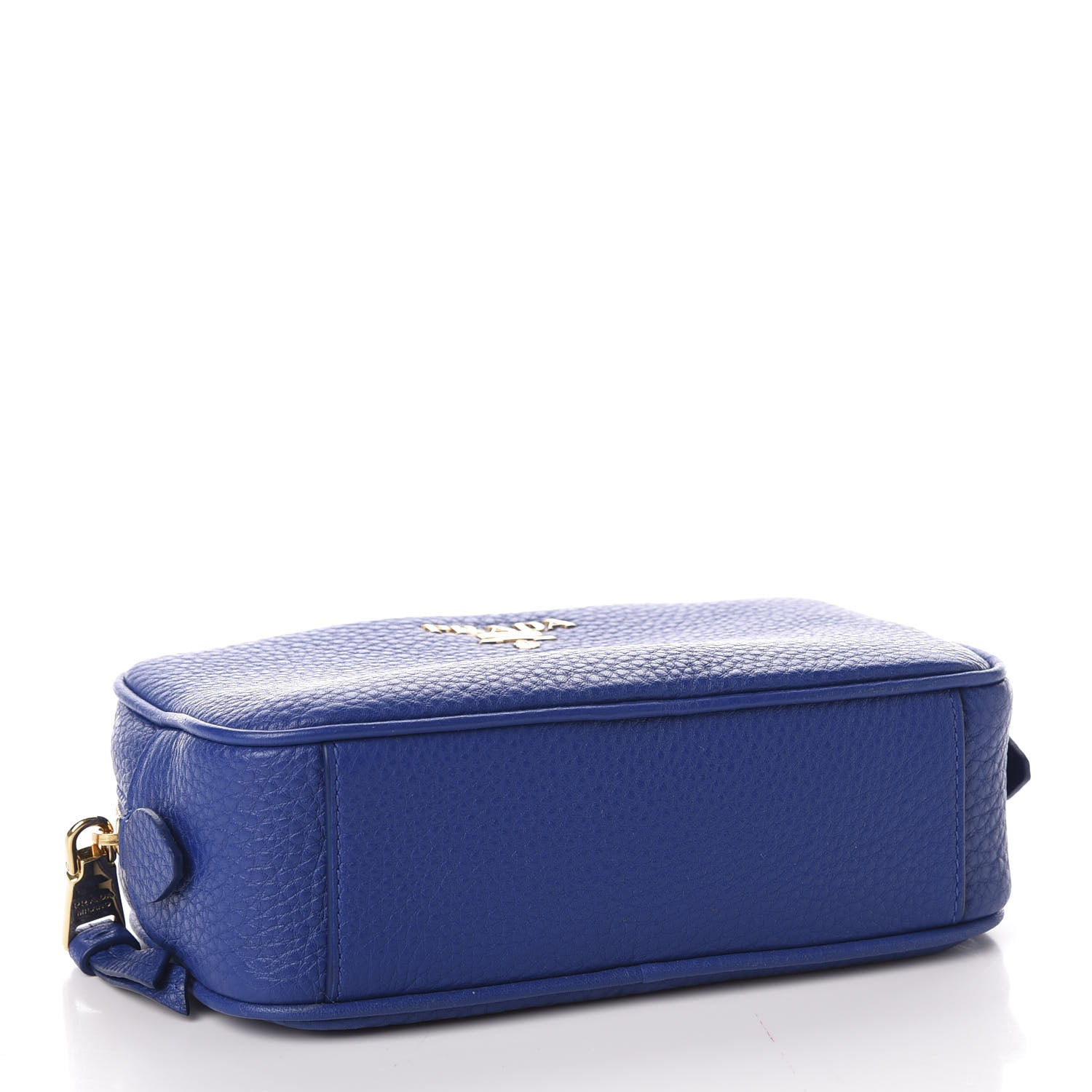 Prada Vitello Daino Cosmetic Pouch Royal 3 of 9