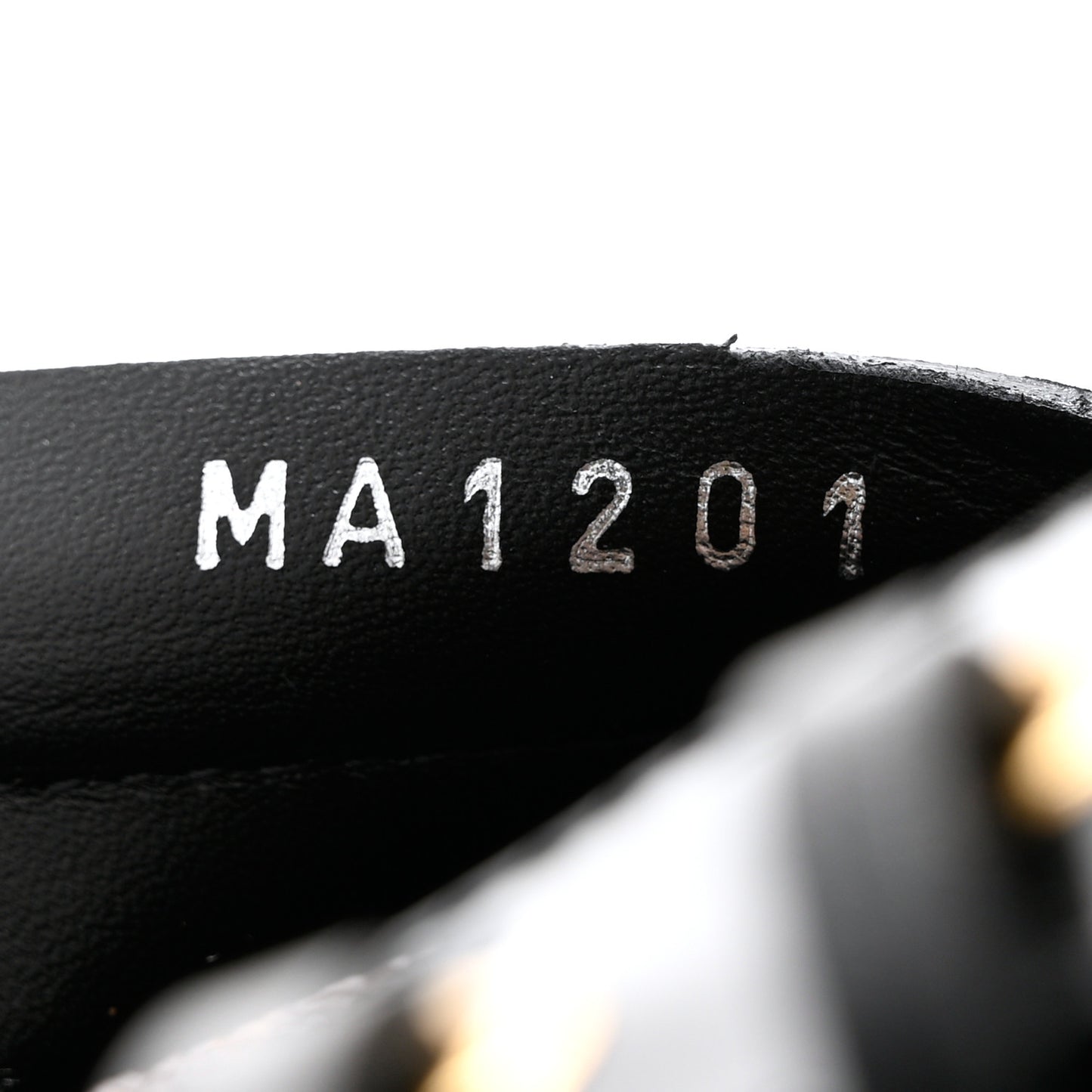 Patent Calfskin Monogram Star Trail Ankle Boots 38 Black