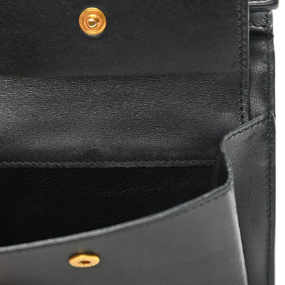 Saint Laurent Smooth Calfskin Compact Wallet Black 8 of 17