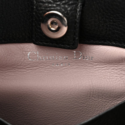 Christian Dior Grained Calfskin Small Open Bar Tote Black 6 of 11