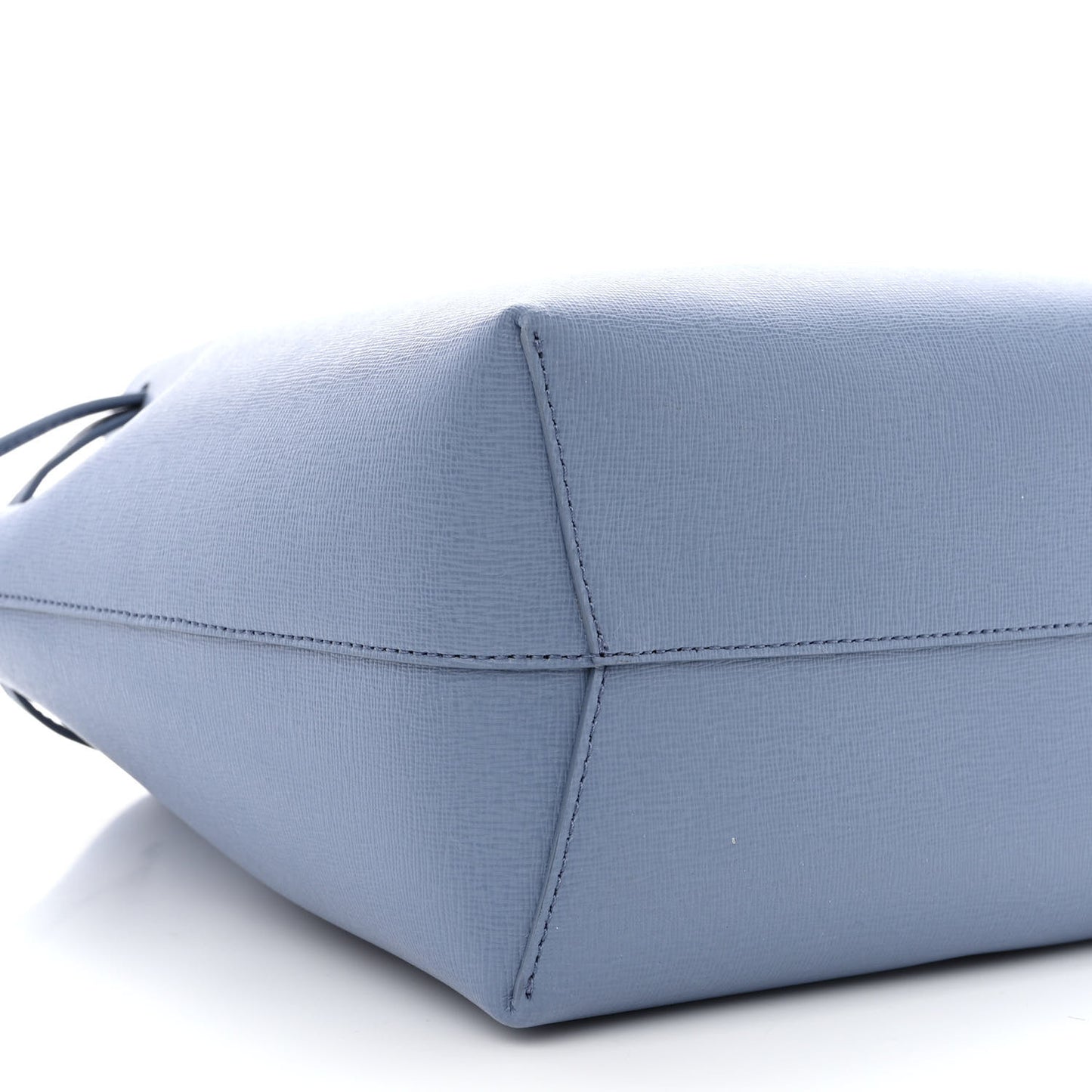 Saffiano Mini Bucket Bag Blue