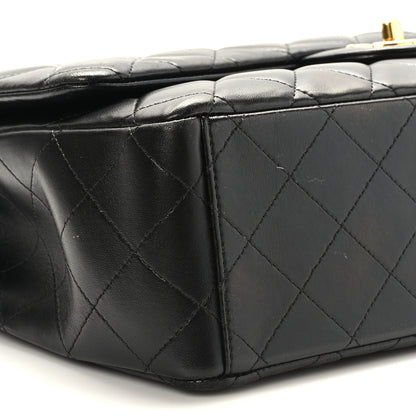 Chanel Lambskin Quilted Maxi Double Flap Black 8 of 10
