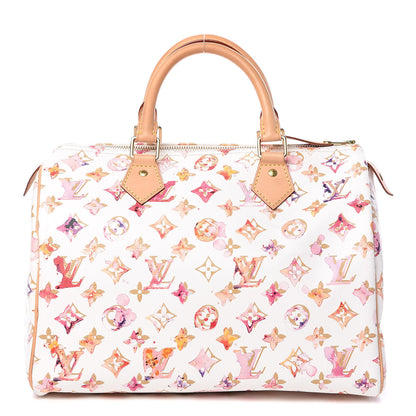 Louis Vuitton Watercolor Aquarelle Speedy 30 White 1 of 11