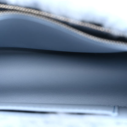 Louis Vuitton Shearling Twist Shoulder Bag PM Blue 5 of 9