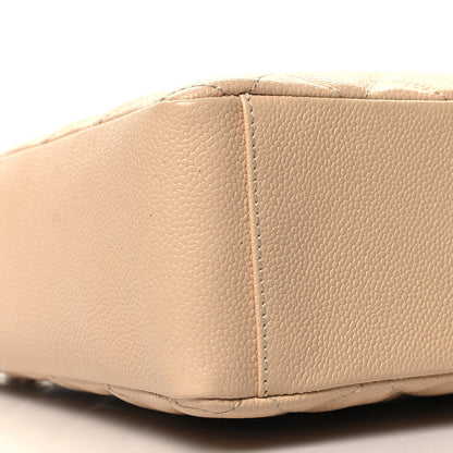 Chanel Caviar Quilted Petit Shopping Tote PST Beige Clair 9 of 12