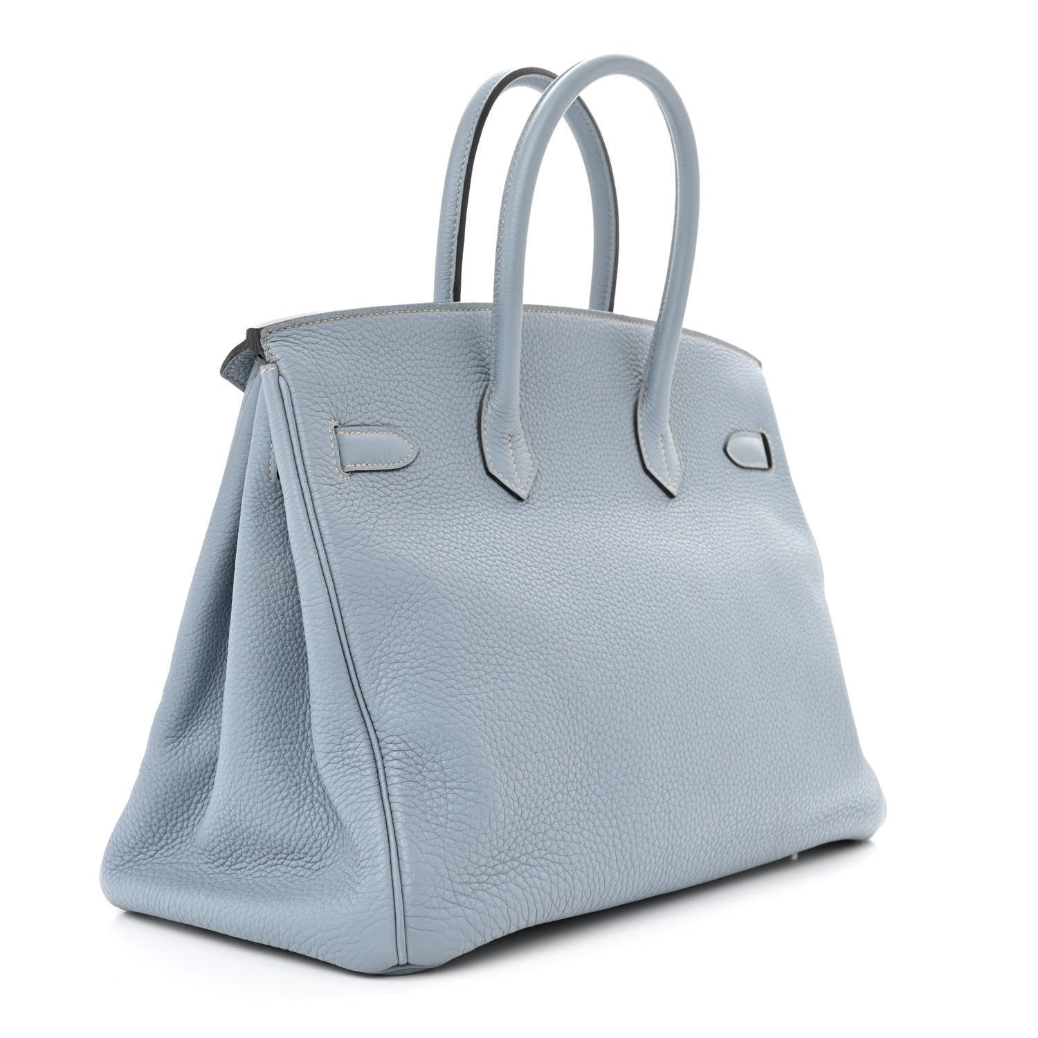 Hermes Togo Birkin 35 Bleu Lin 3 of 11
