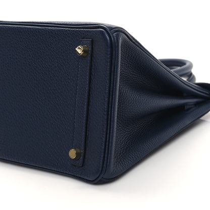 Hermes Togo Birkin 30 Bleu Nuit 6 of 11