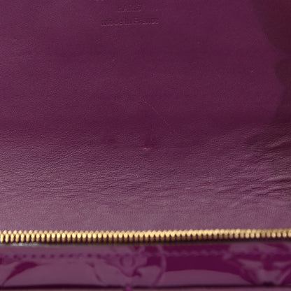 Louis Vuitton Vernis Sarah Wallet NM Amethyste 11 of 12
