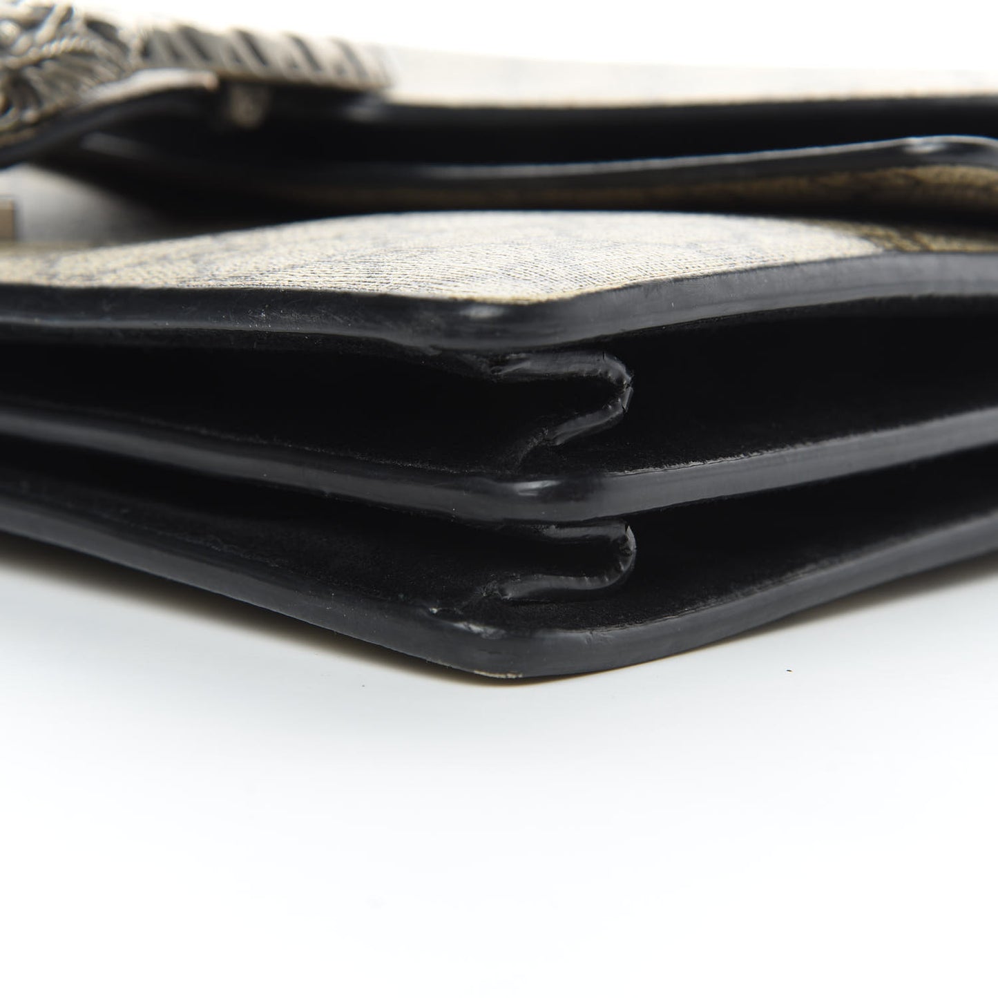 GG Supreme Monogram Small Dionysus Shoulder Bag Black