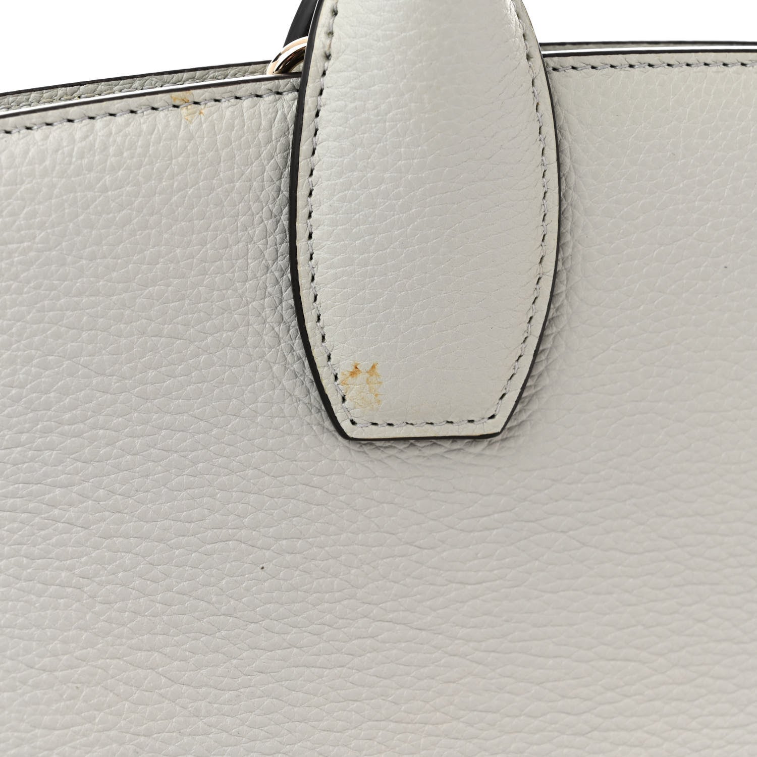 Salvatore Ferragamo Calfskin Large The Studio Bag Gull Grey 11 of 13