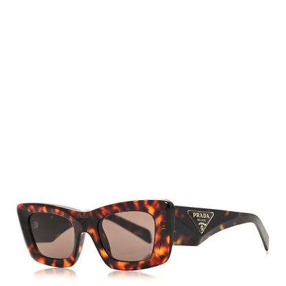 Prada Acetate Symbole Sunglasses SPR 13Z Havana 1 of 7