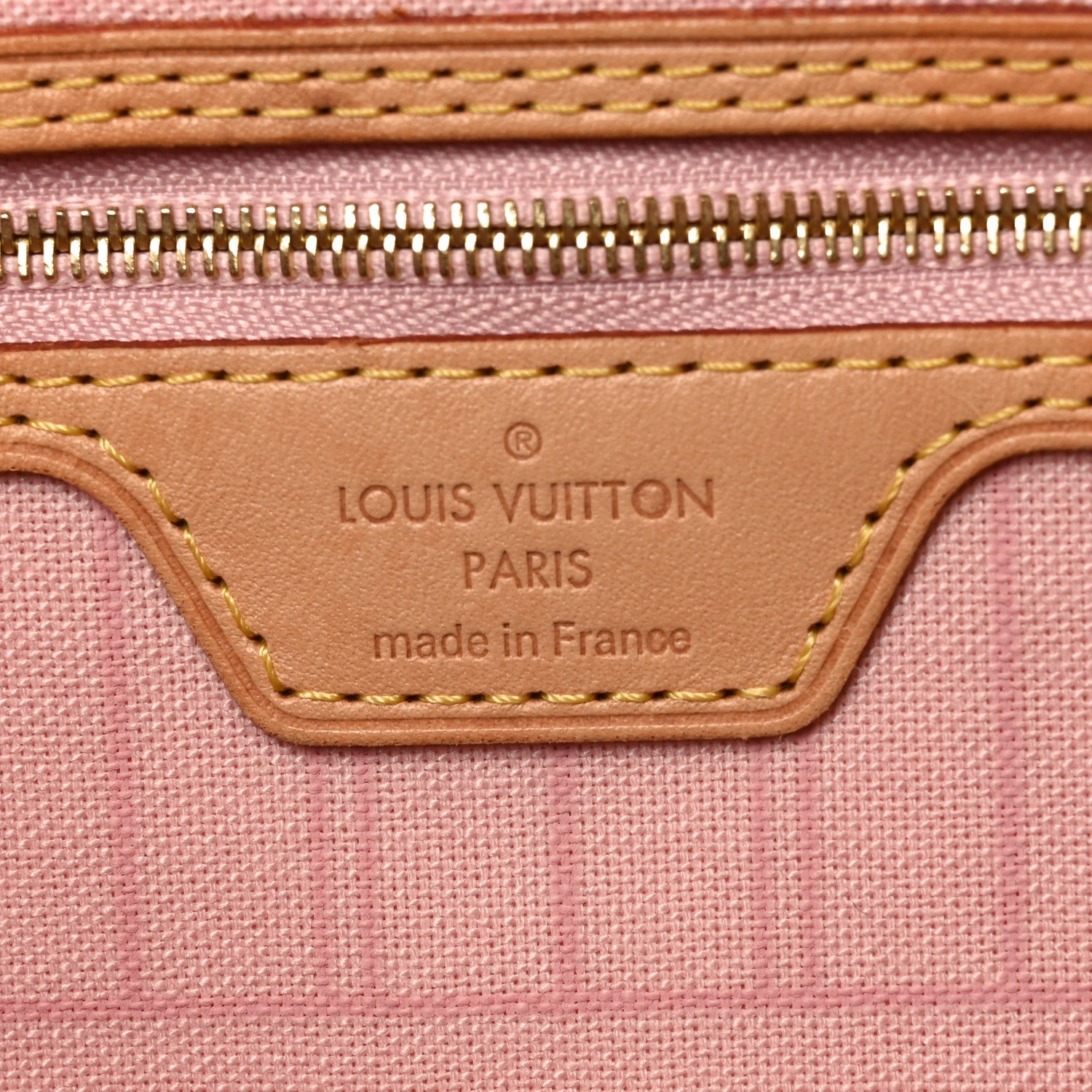 Louis Vuitton Damier Azur Neo Neverfull MM Rose Ballerine 6 of 9