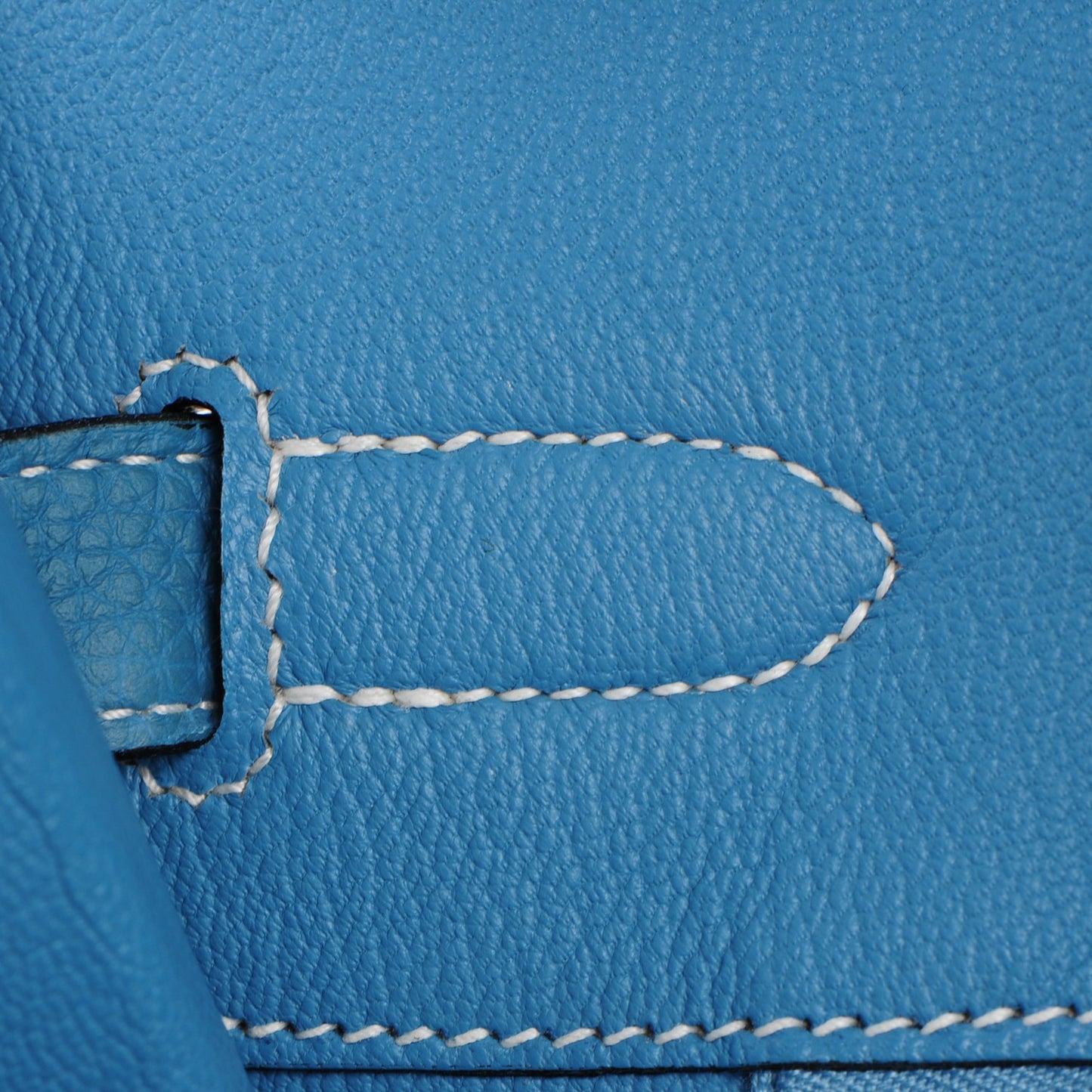 Togo Birkin 35 Blue Jean