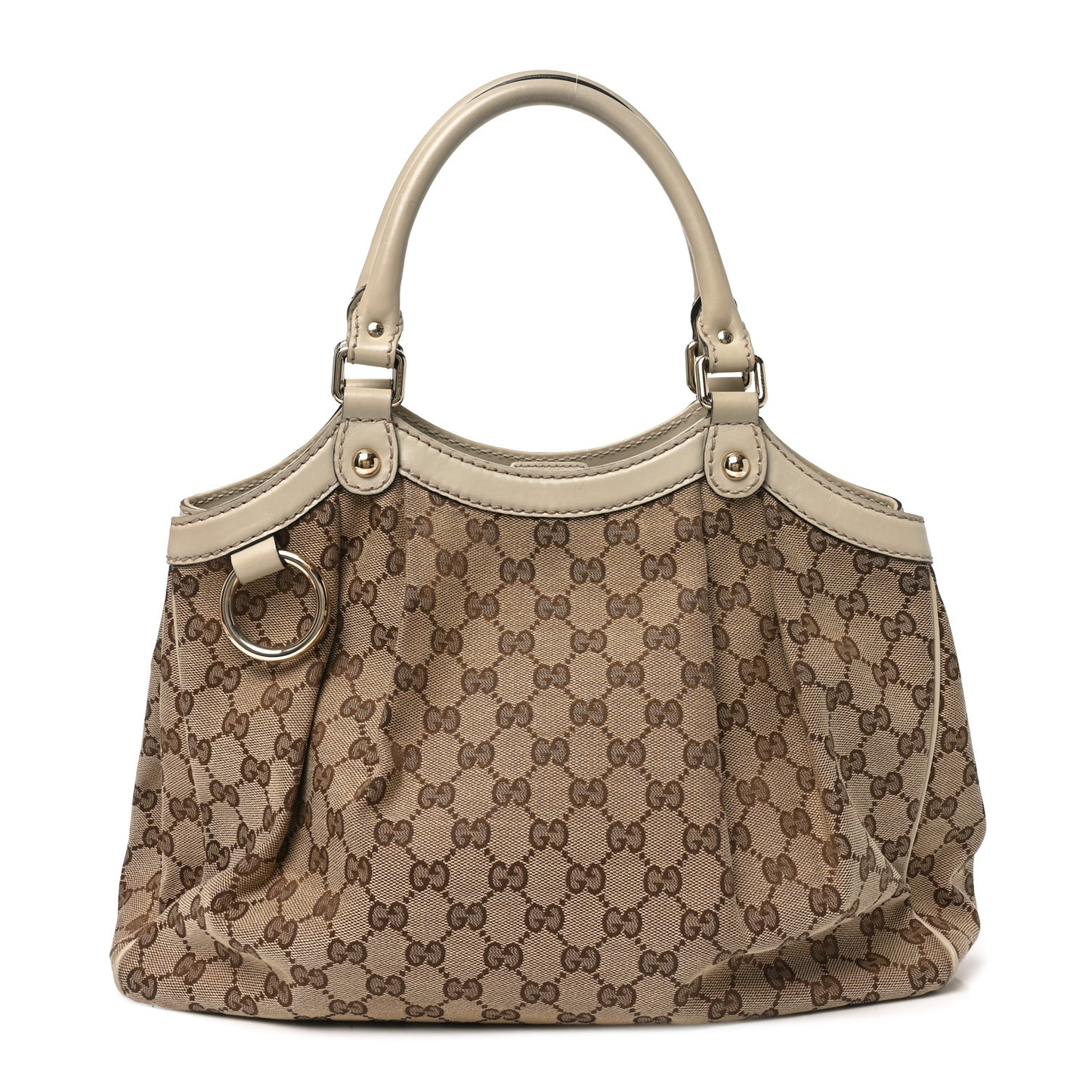 Monogram Medium Sukey Tote Off White