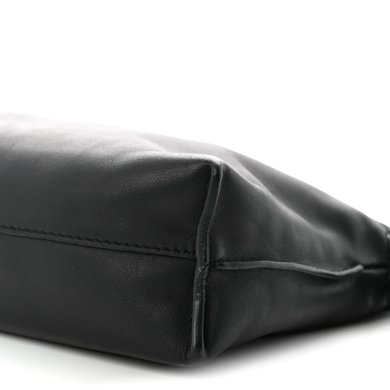 Loewe Calfskin Mini Flamenco Knot Clutch Black 10 of 11