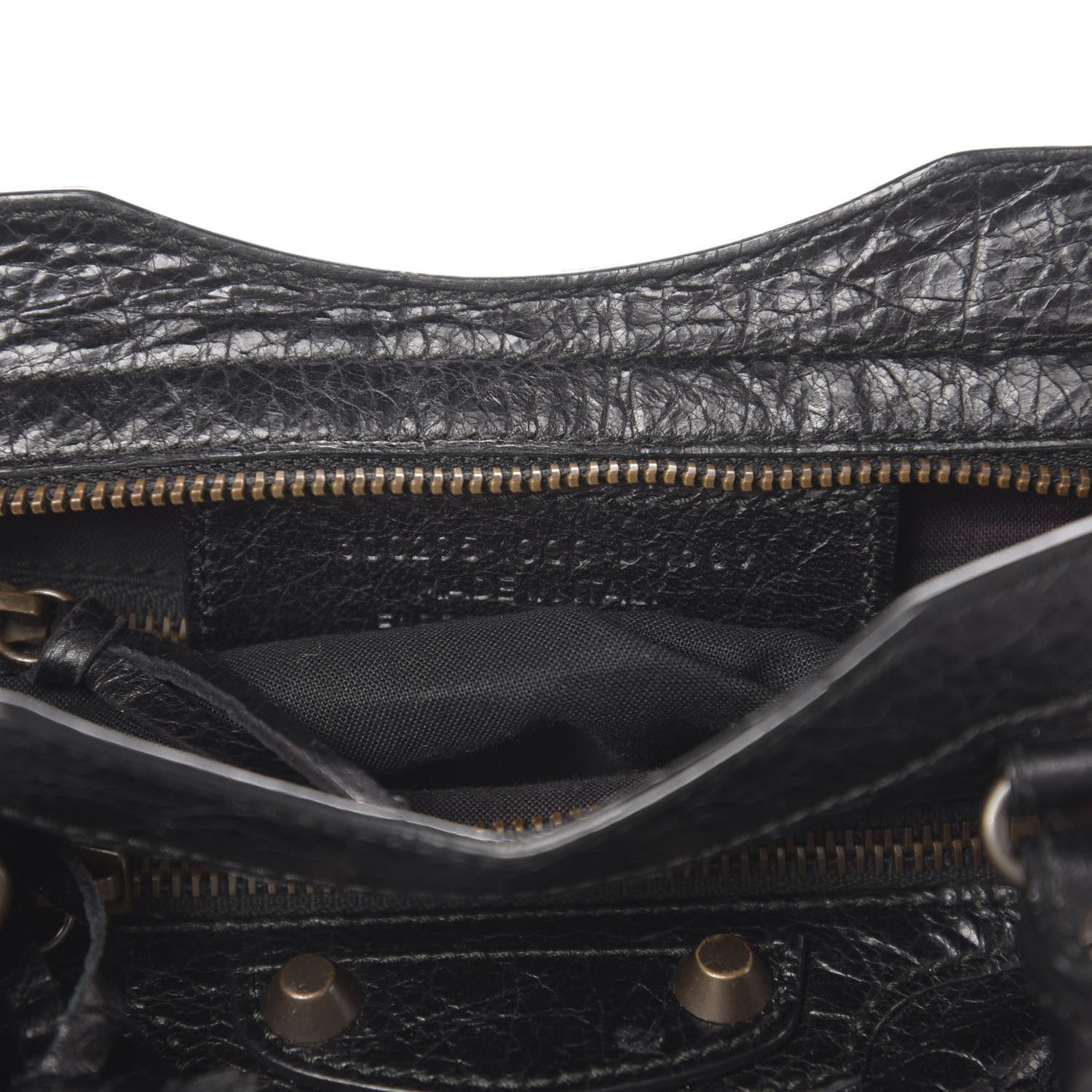 Balenciaga Agneau Classic Hardware Mini City Black 8 of 15
