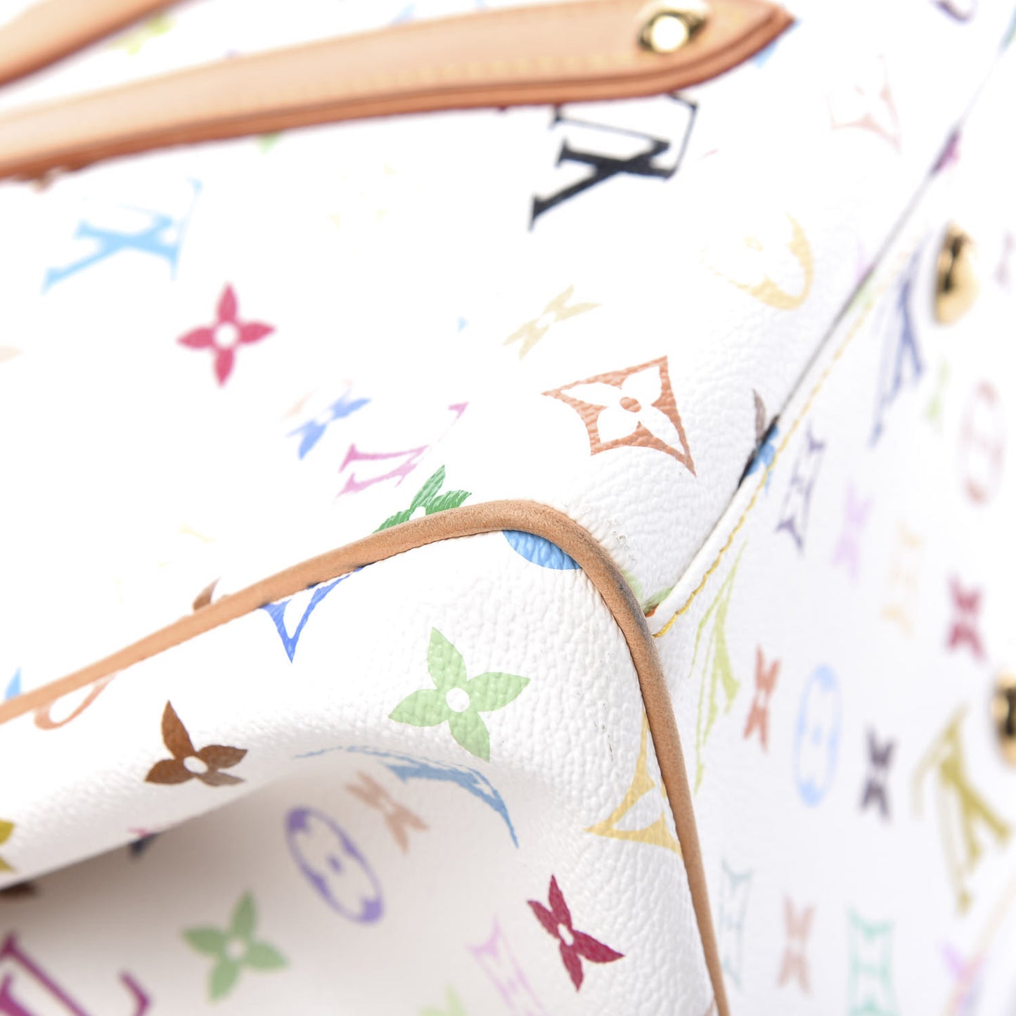 Monogram Multicolor Aurelia GM White