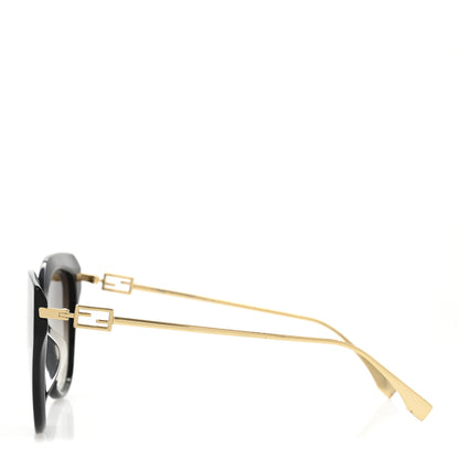 Fendi Acetate Cat Eye Sunglasses FE40011U Black 3 of 9